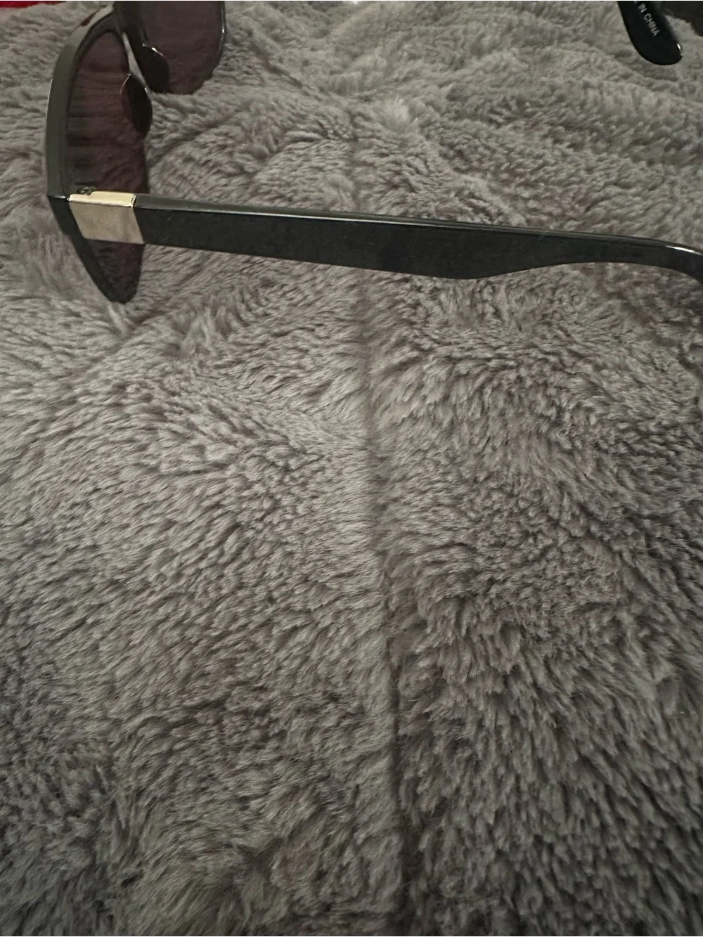 Occi Chiari Black Sunglasses with Red Cleaning Cloth